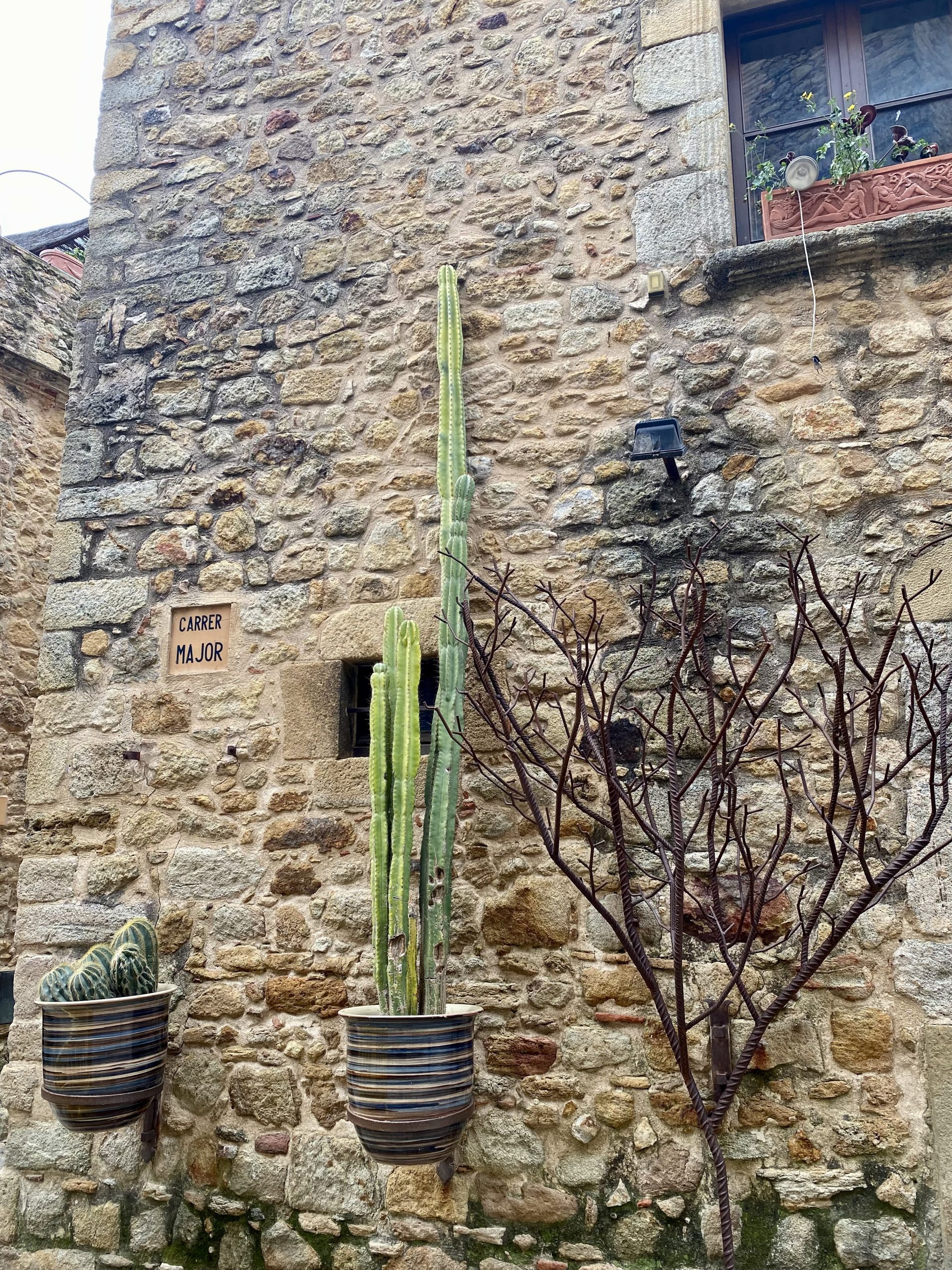 Fachada bonita de Pals